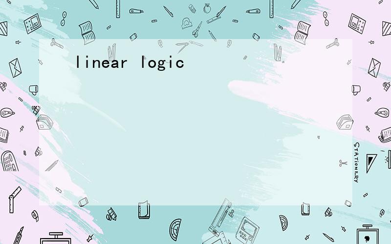 linear logic