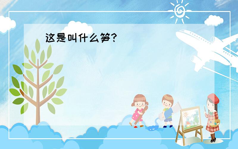 这是叫什么笋?