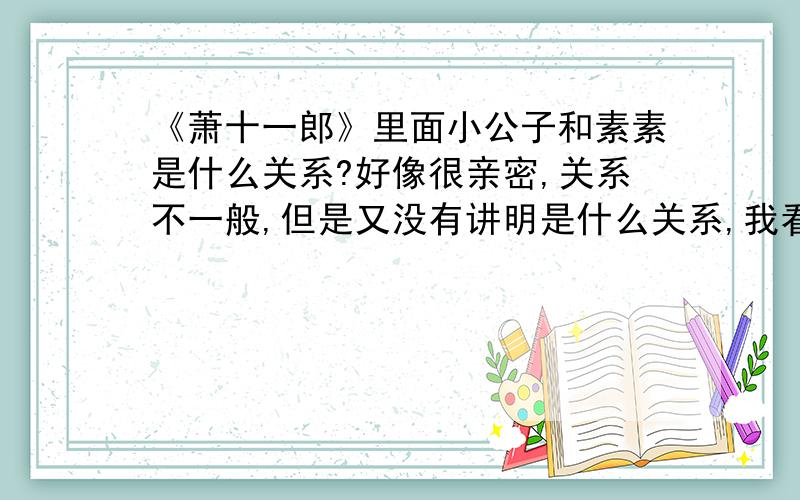 《萧十一郎》里面小公子和素素是什么关系?好像很亲密,关系不一般,但是又没有讲明是什么关系,我看的是吴奇隆版的