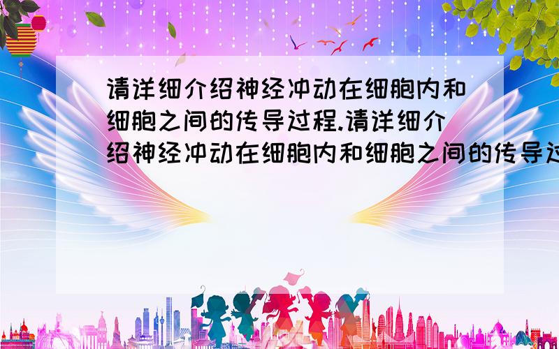 请详细介绍神经冲动在细胞内和细胞之间的传导过程.请详细介绍神经冲动在细胞内和细胞之间的传导过程,电位的产生和改变机理,朗飞氏结的作用,