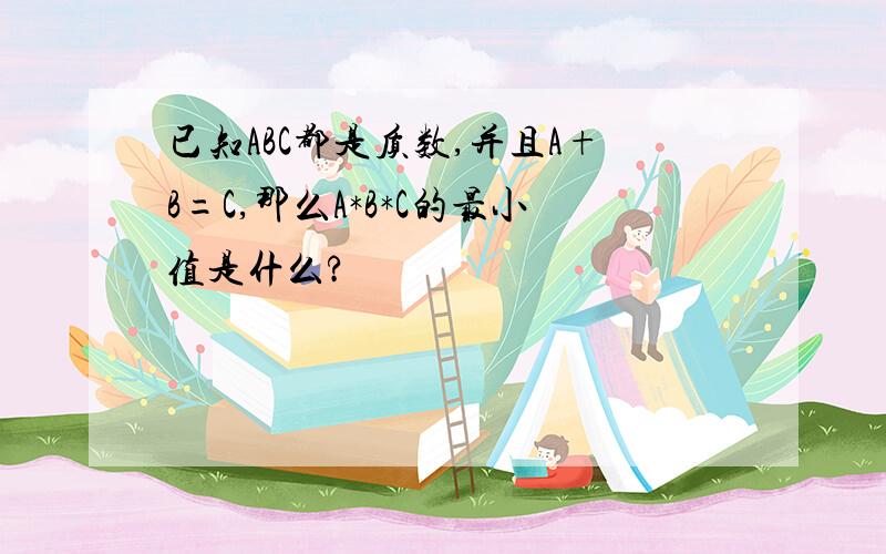 已知ABC都是质数,并且A+B=C,那么A*B*C的最小值是什么?